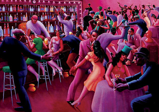 AC87 - Nightlife by Archibald John Motley Jr.